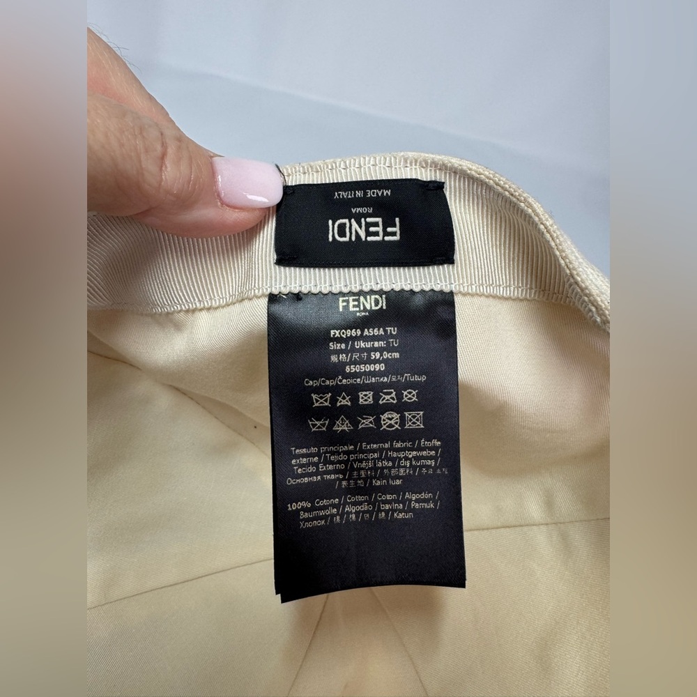 Authentic Fendi Roma Baseball Cap - Picture 7 of 7